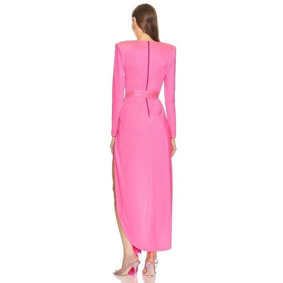 Bronx and Banco Electric Pink Maxi Dress XL/US10 - Picture 3 of 8